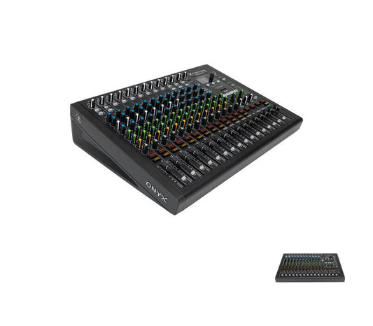 Mackie Onyx16 16-channel Analog Mixer with Multi-track USB