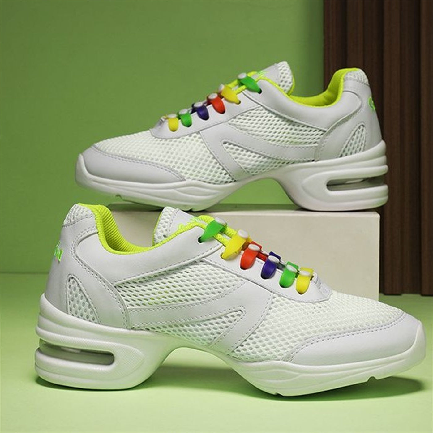 Air Cushion Mesh Slip-On Modern Dance Shoes Women’s