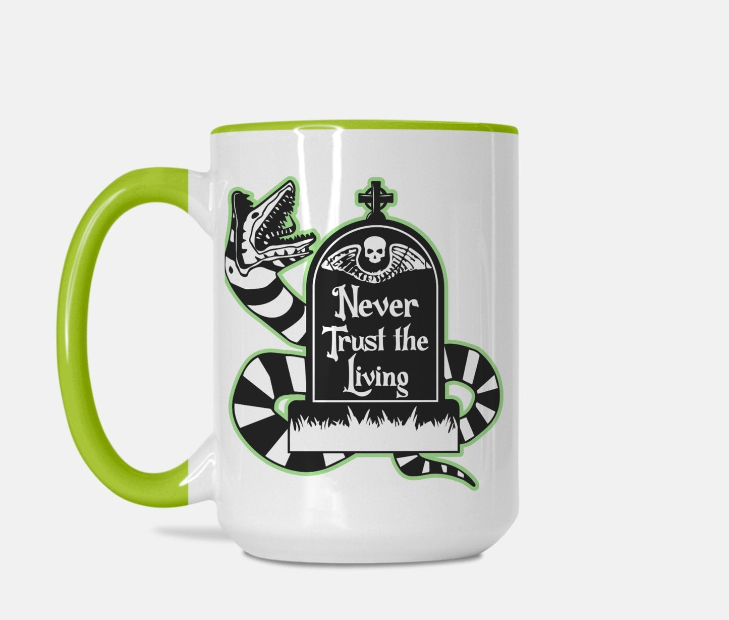 Never Trust The Living Halloween Mug