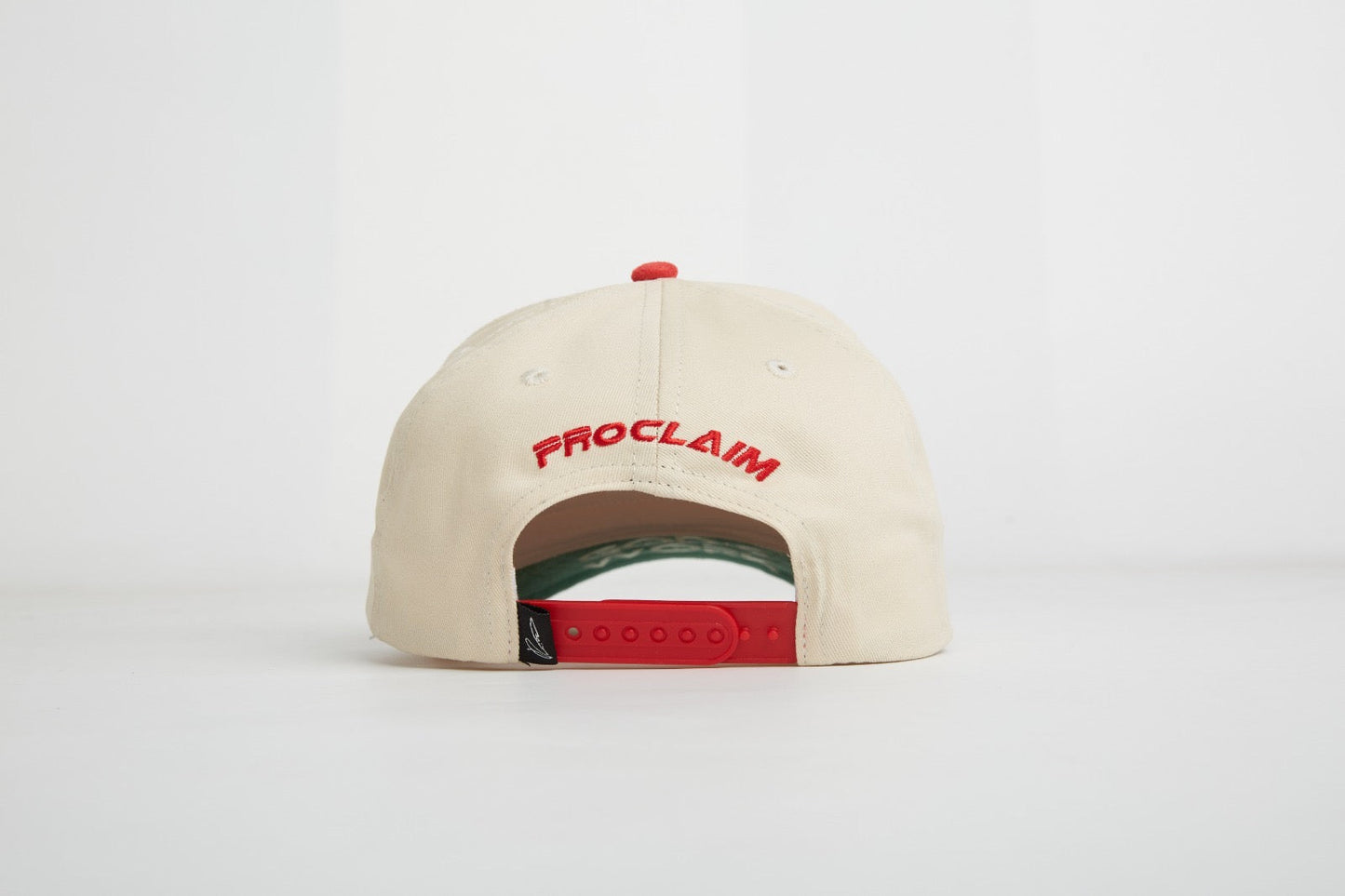 Retro Red Snap-Back Cap with Suede Brim GW Signature Series God's Work