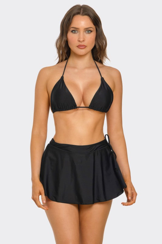 Millie Adjustable Triangle Bikini Set Swimwear