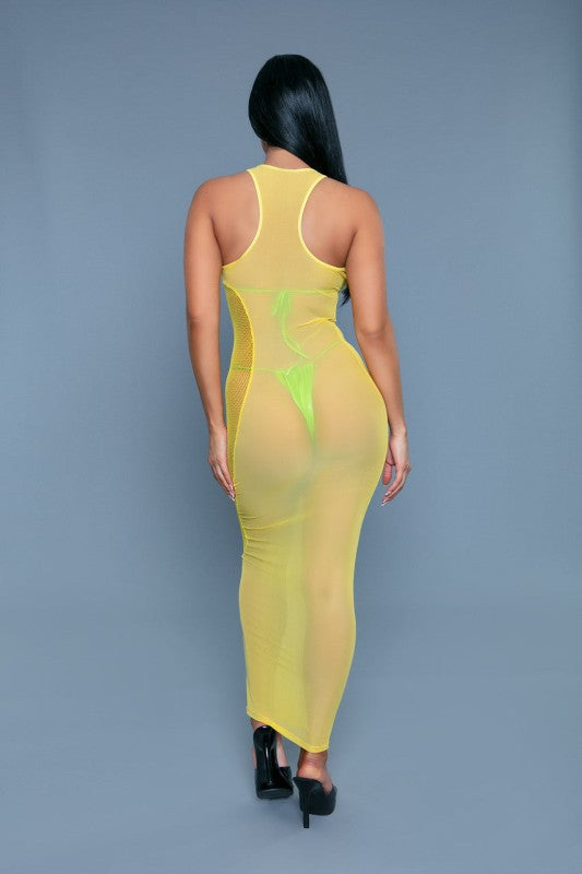 Shelby Mesh Cover Up Sleeveless Racerback The Diamond Empire LLC