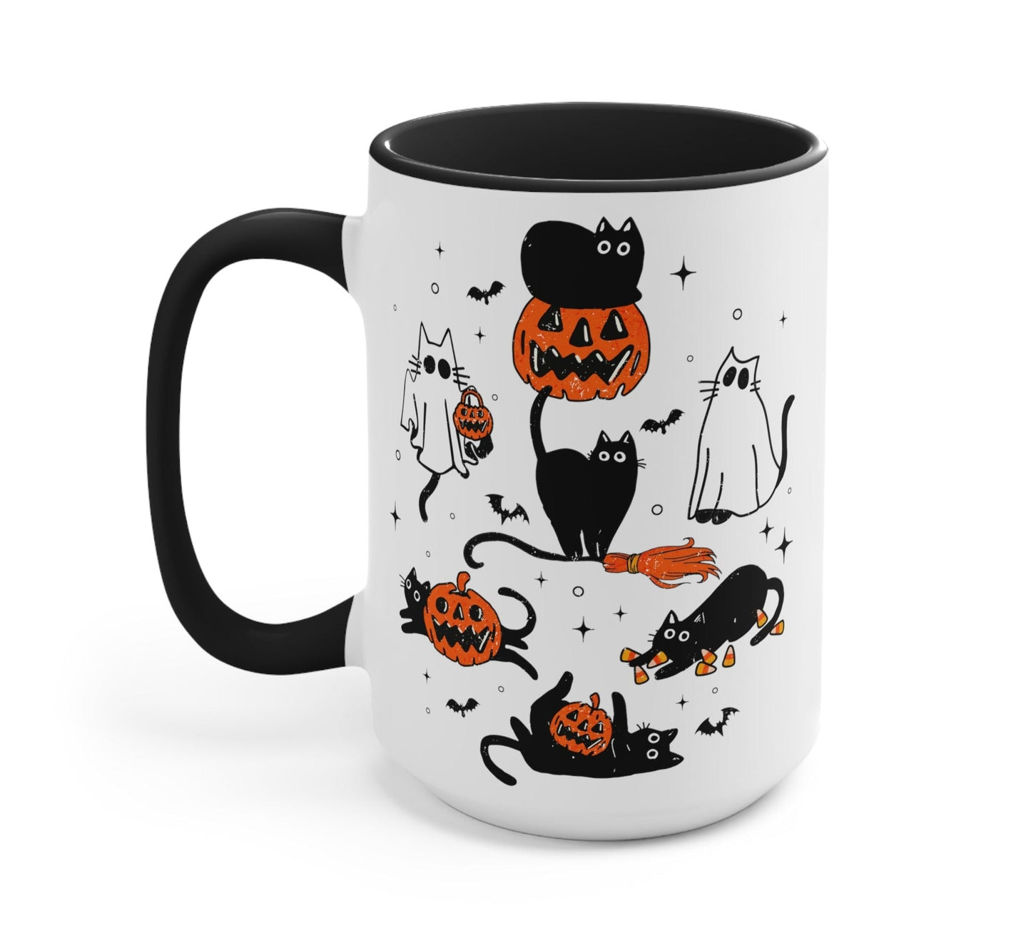 Halloween Kitty 15oz Ceramic Mug
