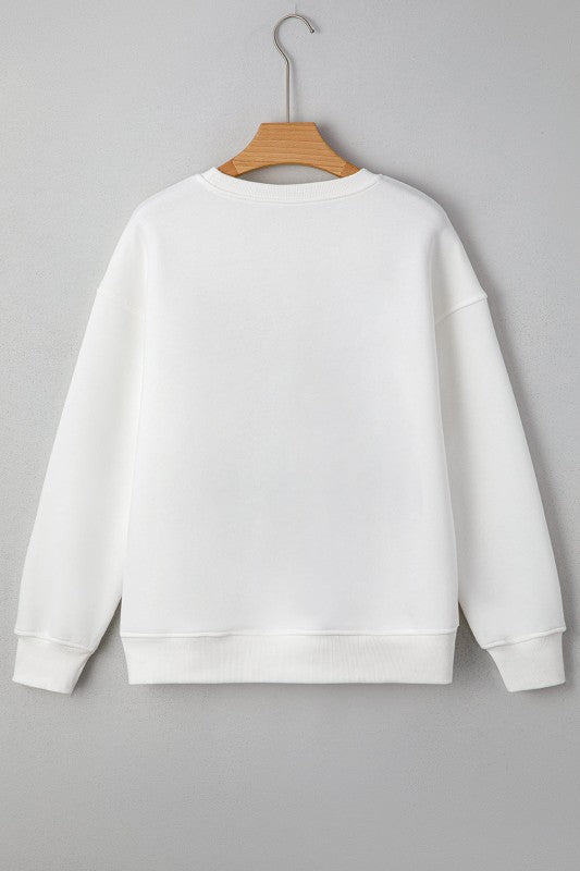 Farm Fresh Pumpkins Embroidered Thanksgiving Sweater