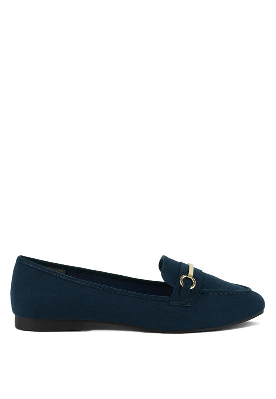 Formal Almond Closed Toe Bit Loafers Masha