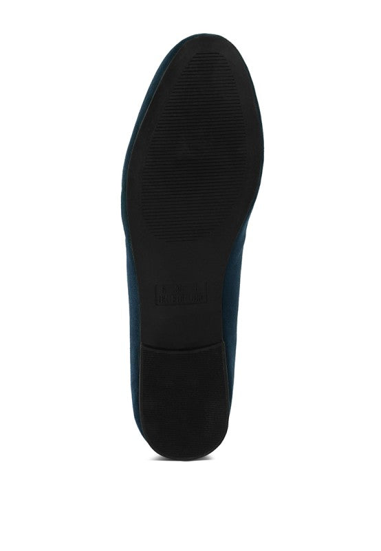 Formal Almond Closed Toe Bit Loafers Masha