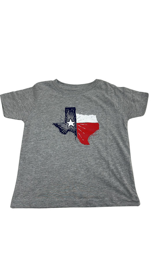 Texas State Flag Toddler Organic T-Shirt
