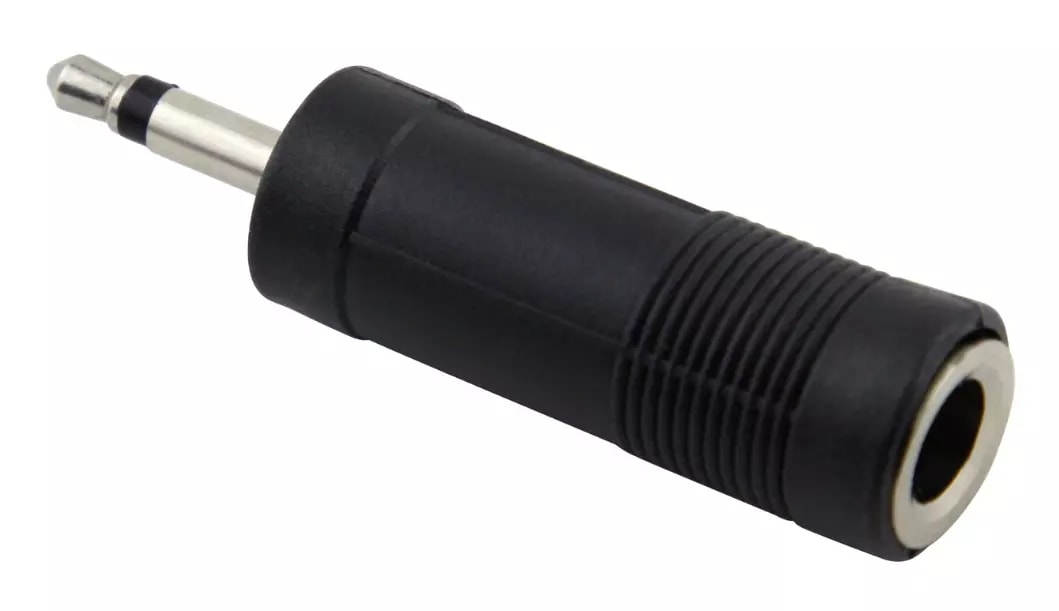 1/4' Female to 3.5mm Male Mono Adapter Pig Hog PA-1435M Solutions