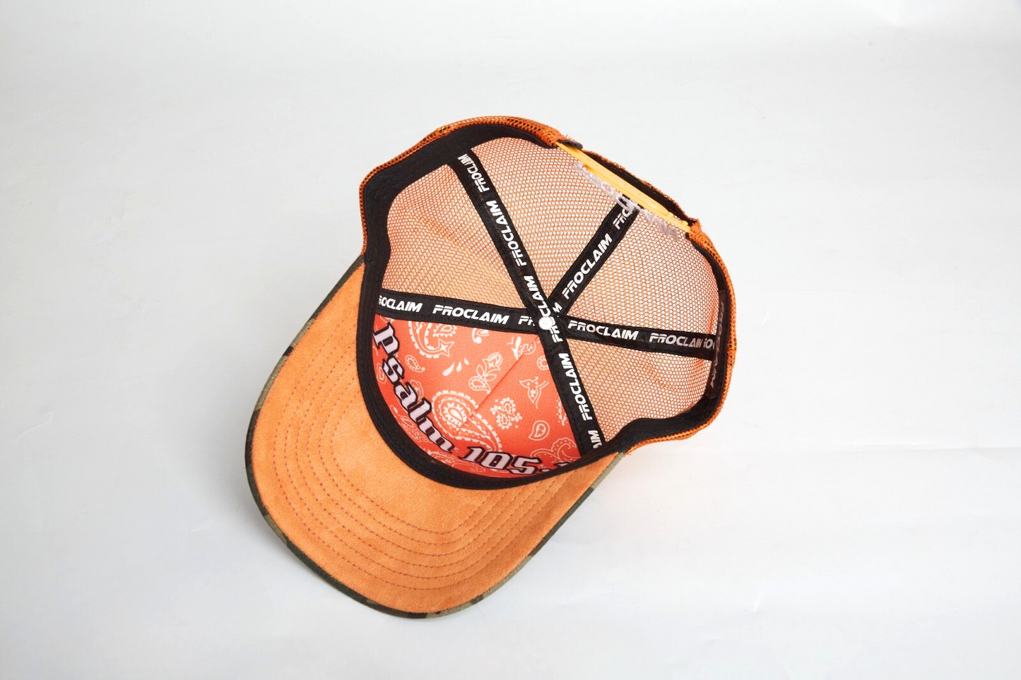 Signature Series Camo Orange Mesh Snap-back Cap God’s Work