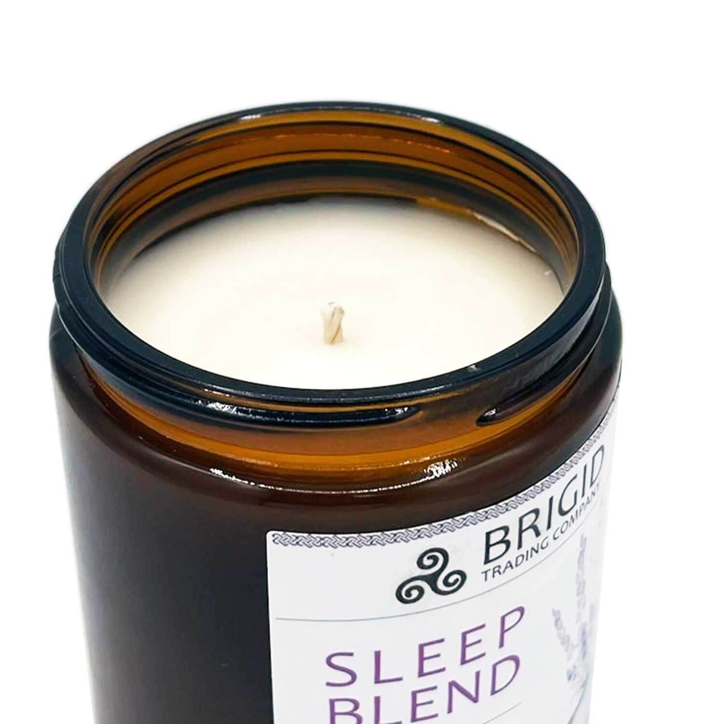 Sleep Blend Soy Wax Candle Lavender Chamomile and Vanilla