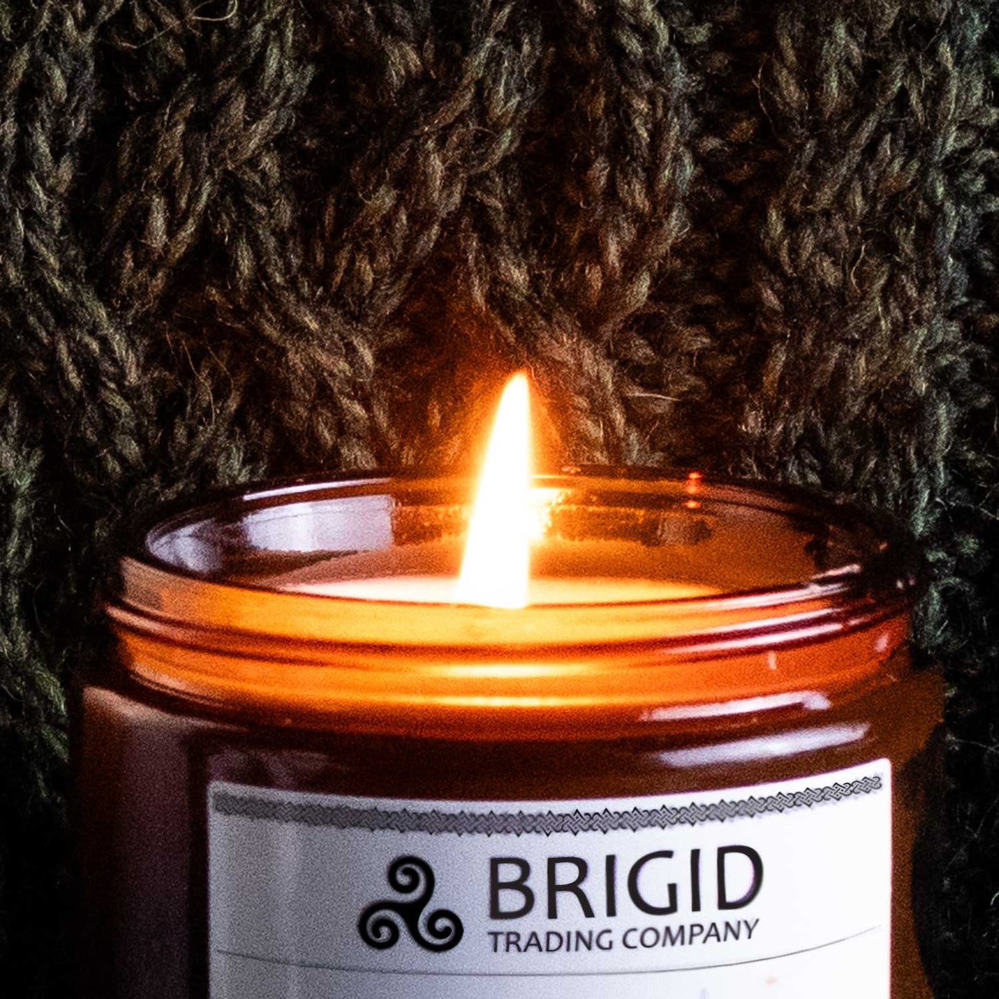 Green Man Moss Rainwater Old Growth Forests White Musk Soy Wax Candle