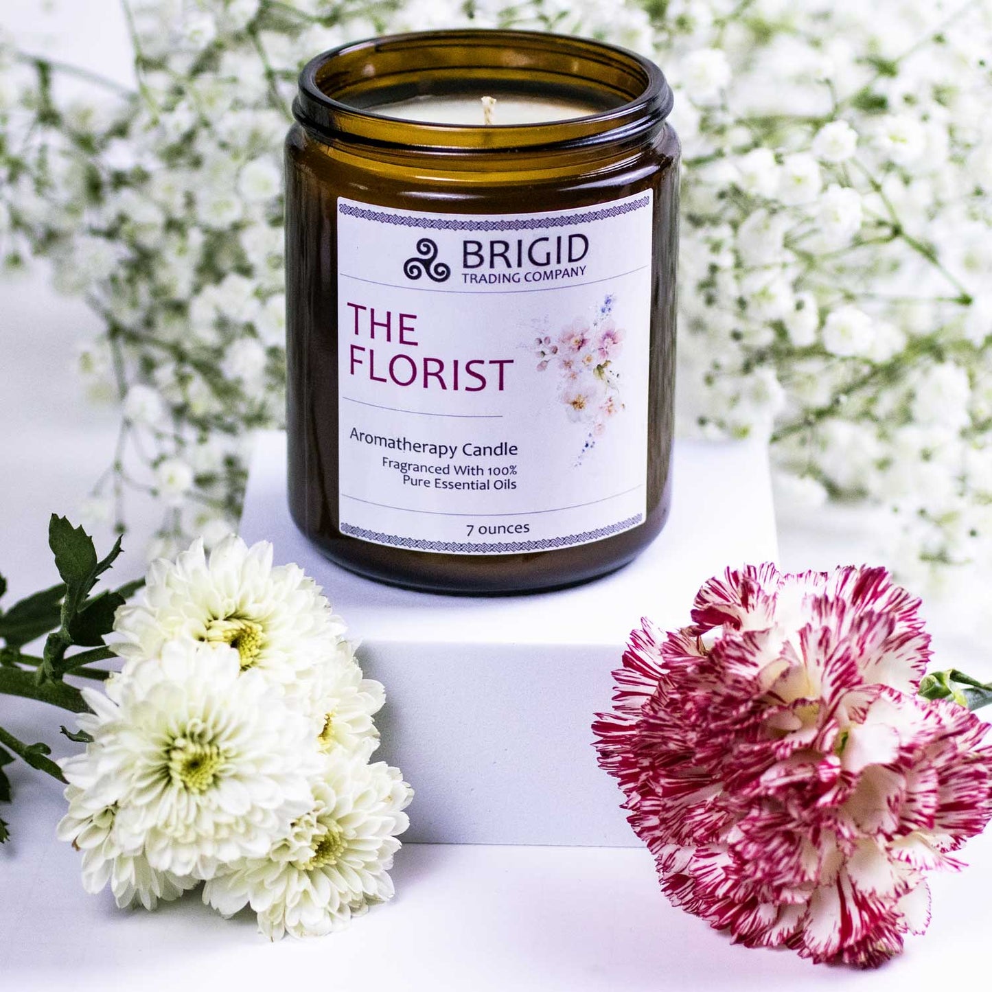 Jasmine Ylang Ylang Helichrysum Sandalwood Soy Wax Candle The Florist