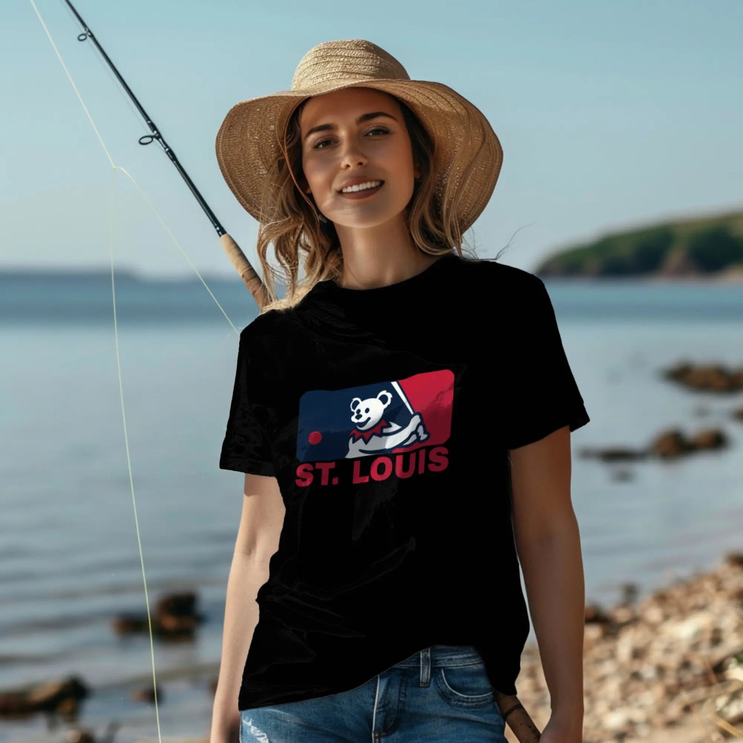 St. Louis Baseball MLB Logo T-Shirt The Ballpark Collection