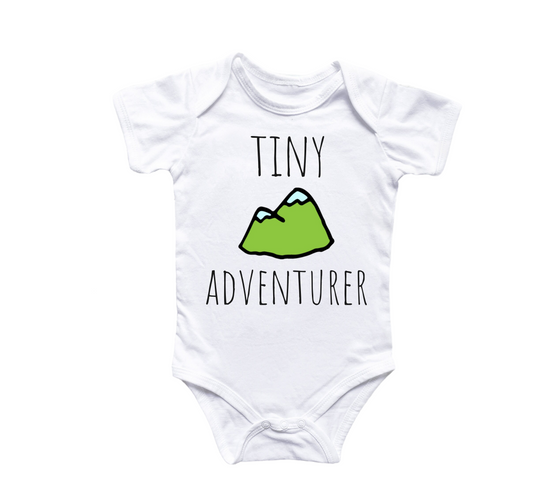 Adventure Mountains Travel - Baby Boy Girl Clothes Infant Bodysuit Funny Cute Newborn