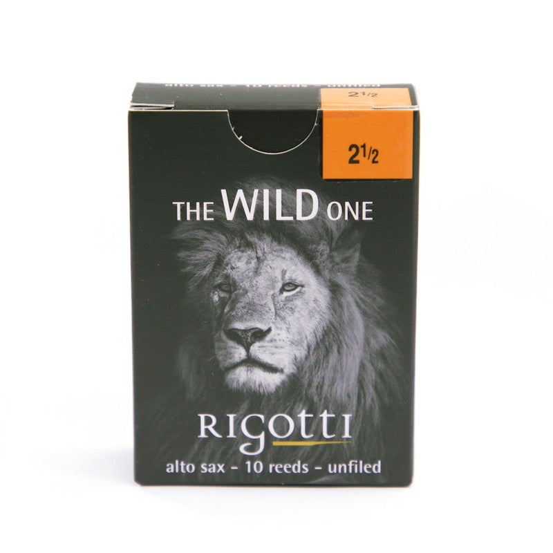 Rigotti Wild Alto Saxophone Reeds - 2.5, 10-pack -NEW