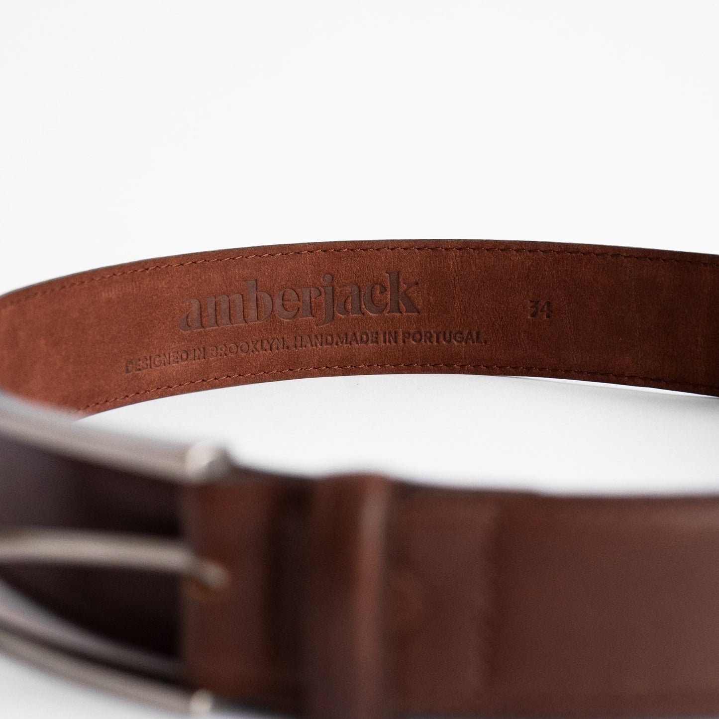 Leather Belt (Chestnut)