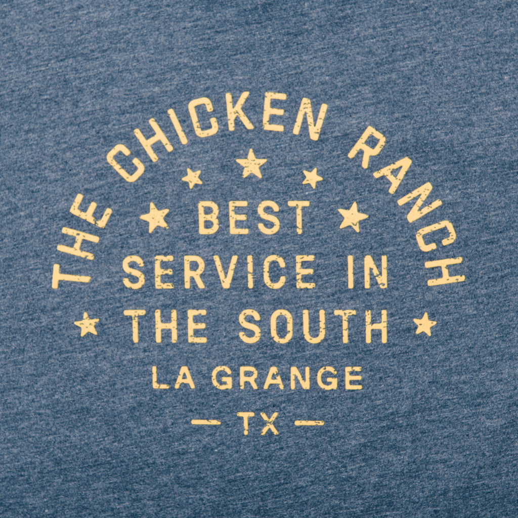 Chicken Ranch Navy T-Shirt Unisex Crew Neck