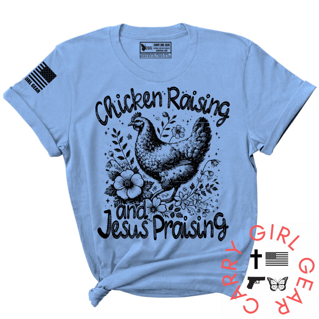 Chickens & Jesus Tee True to Size Unisex Cut T-Shirt