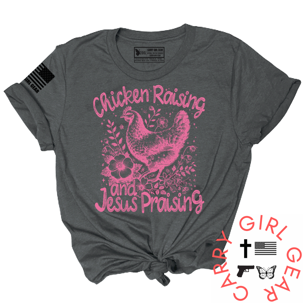 Chickens & Jesus Tee True to Size Unisex Cut T-Shirt