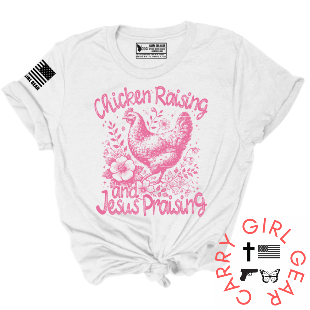 Chickens & Jesus Tee True to Size Unisex Cut T-Shirt
