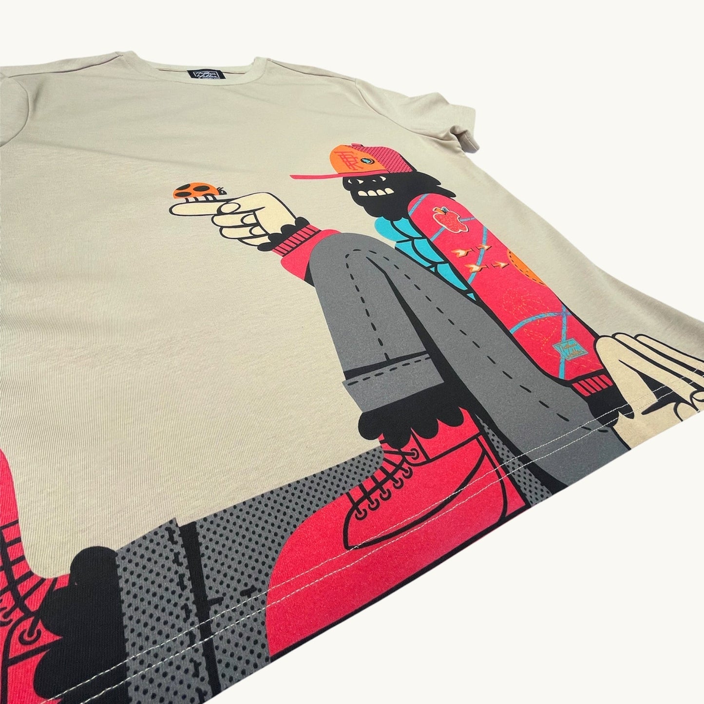 Chillaxin Bigfoot 100% Organic Cotton Shirt by Nathan Walker