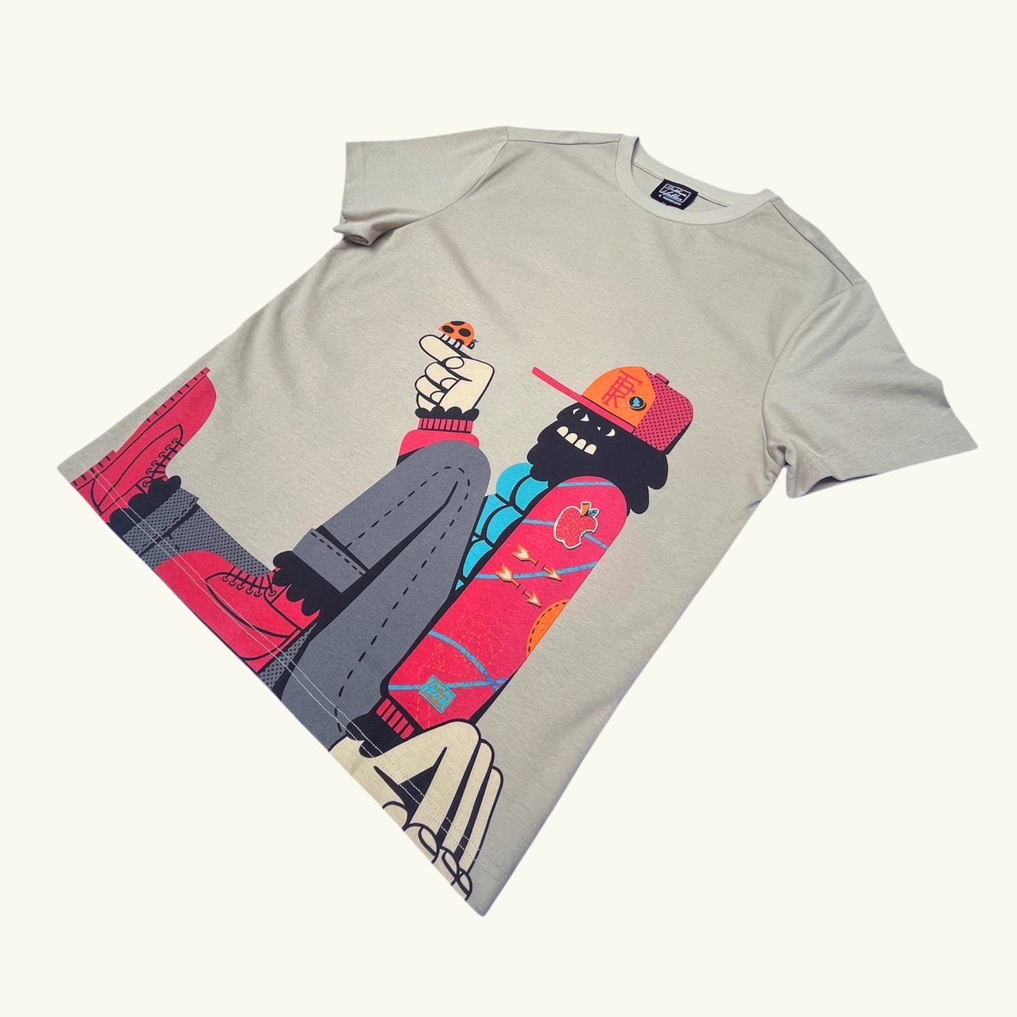 Chillaxin Bigfoot 100% Organic Cotton Shirt by Nathan Walker