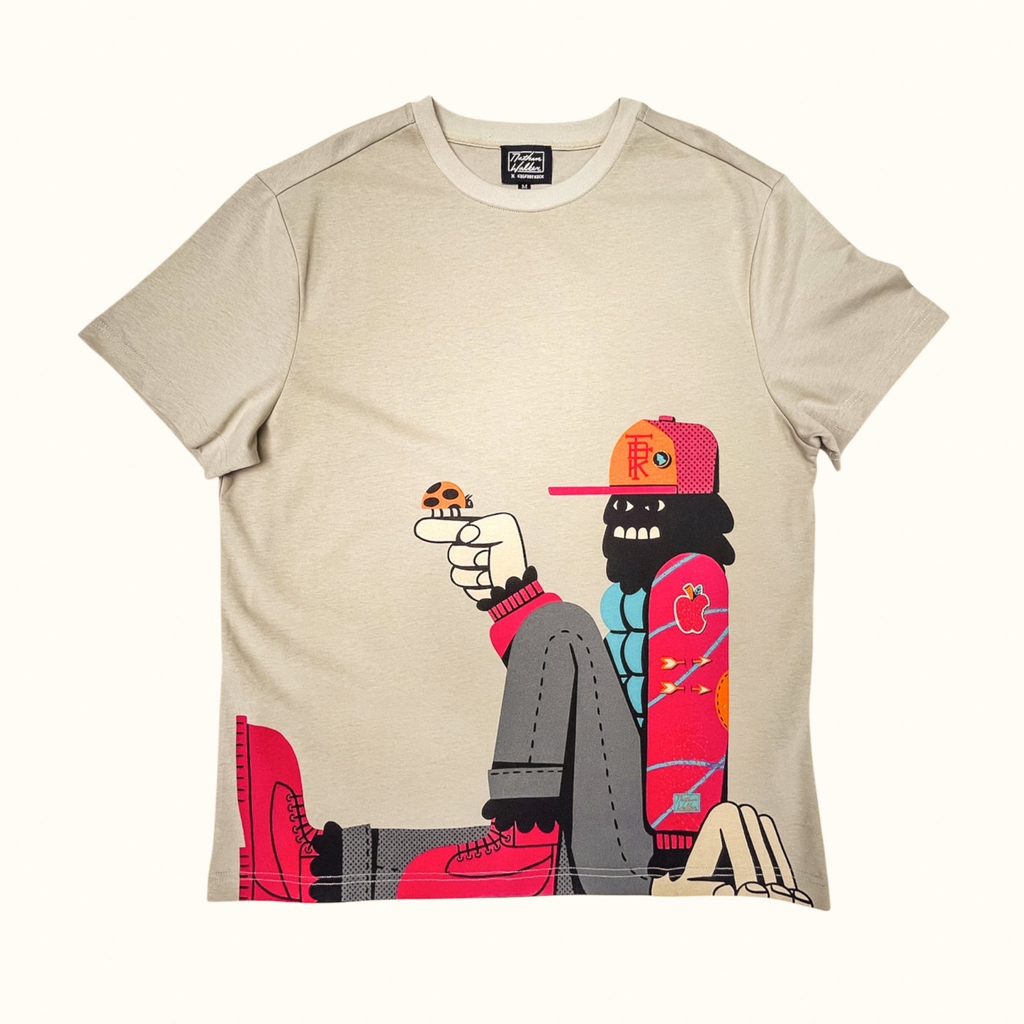 Chillaxin Bigfoot 100% Organic Cotton Shirt by Nathan Walker