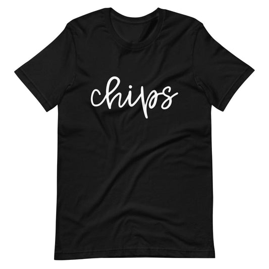 Chips Tee Comfortable Unisex T-Shirt Adorb Custom Tees
