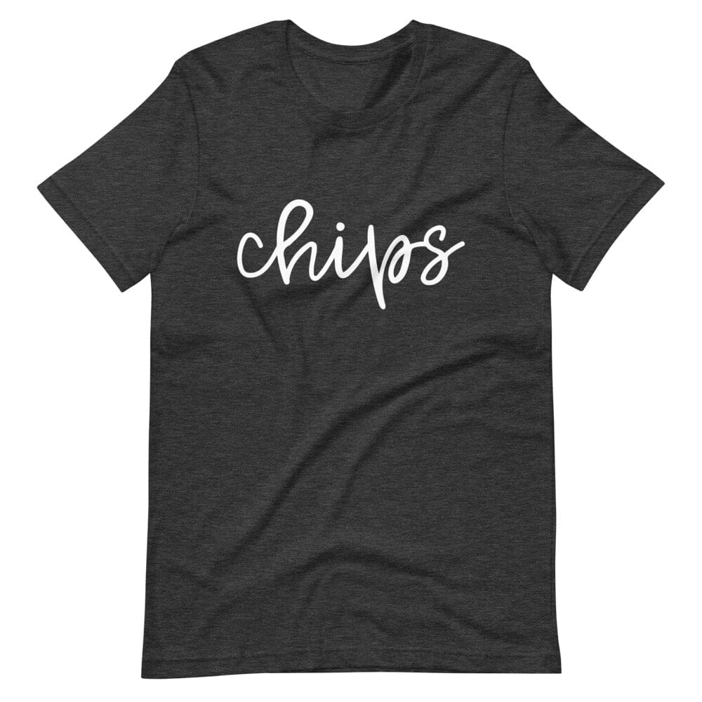 Chips Tee Comfortable Unisex T-Shirt Adorb Custom Tees