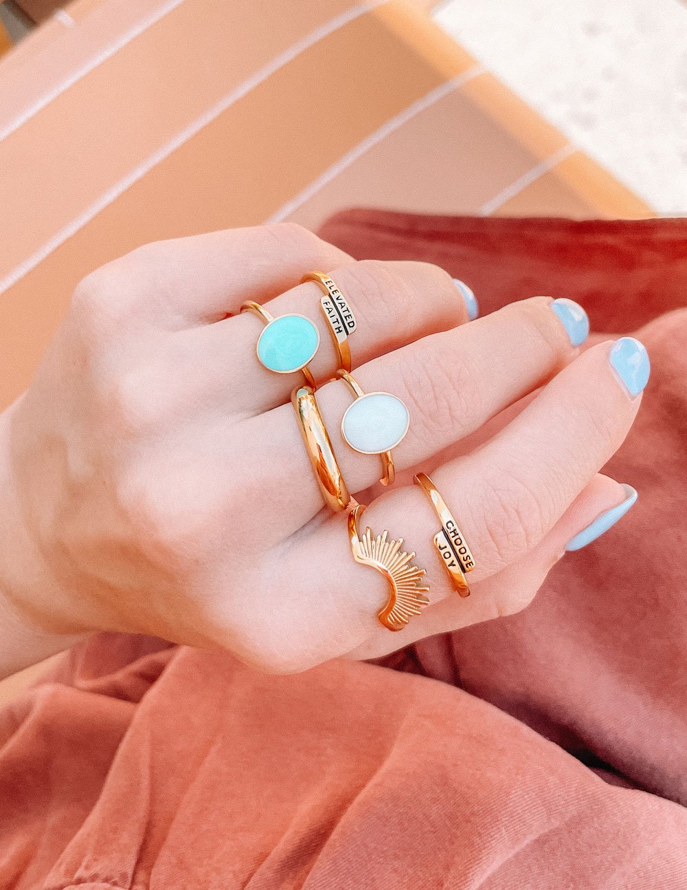 Choose Joy Inspirational Ring Jewelry Elevated Faith