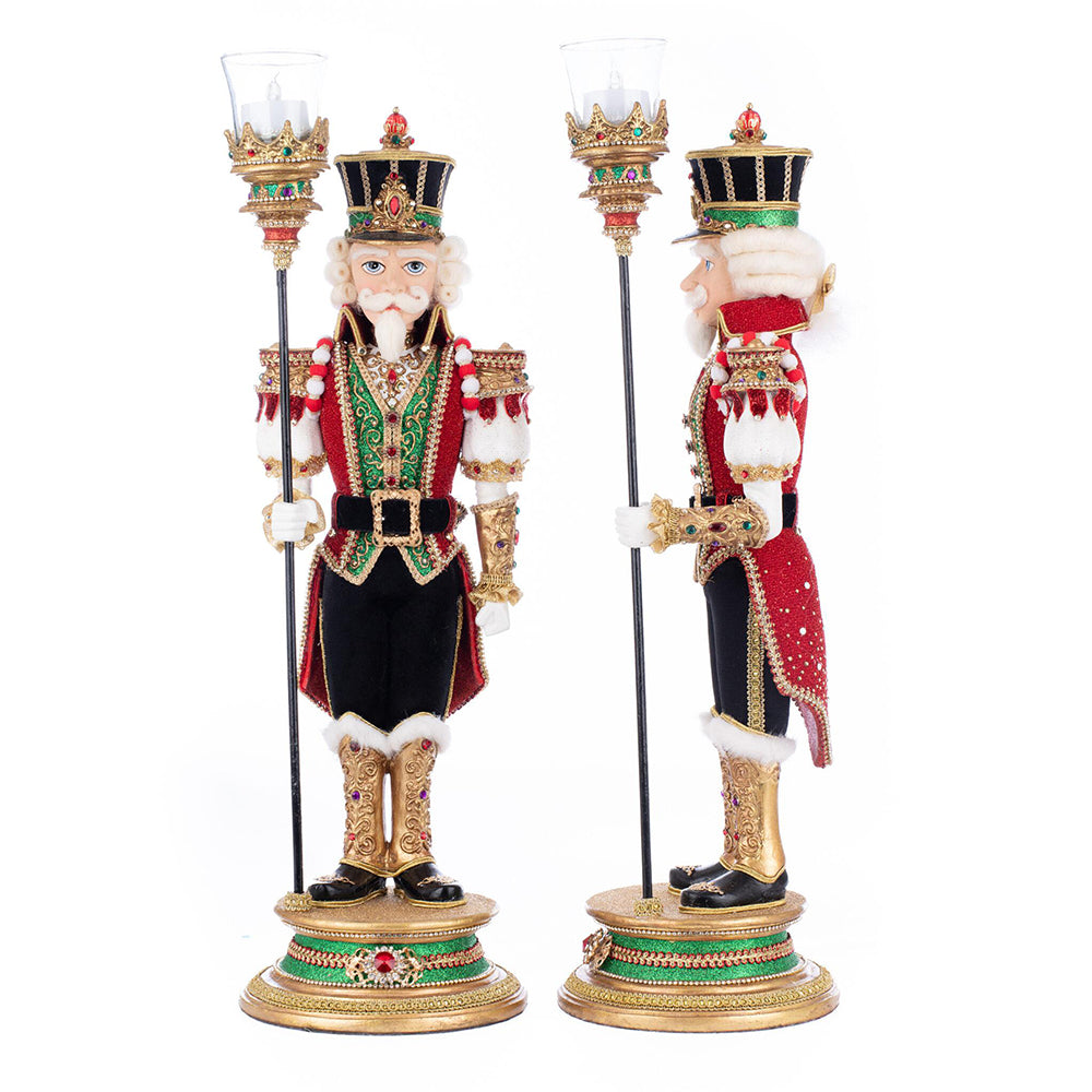 Christmas Ball Nutcracker Votive Assortment of 2 by Katherine's Collection