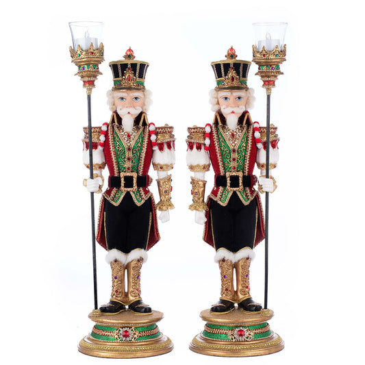 Christmas Ball Nutcracker Votive Assortment of 2 by Katherine's Collection