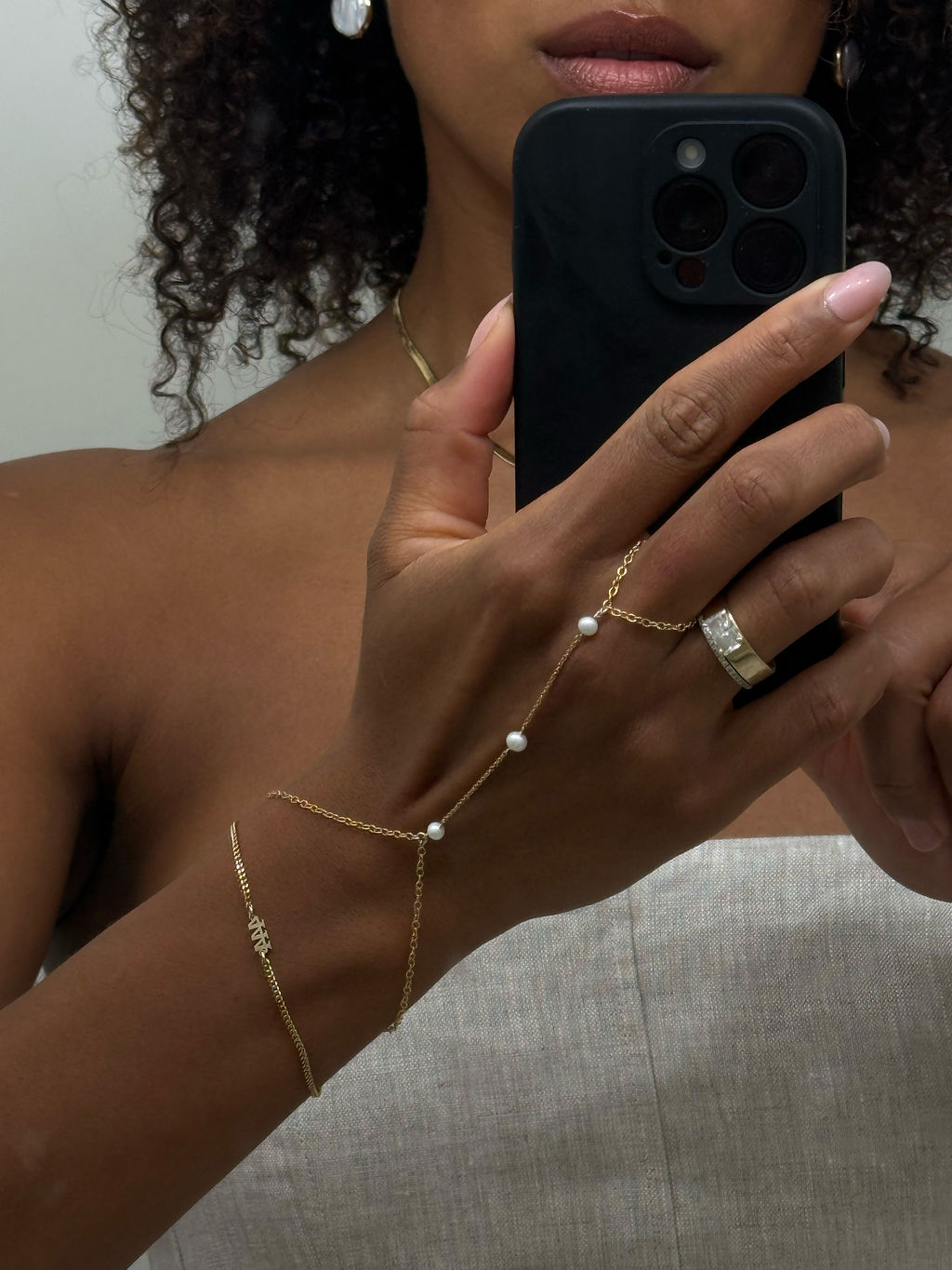 Angel Numbers 14k Gold Filled Connector Bracelet