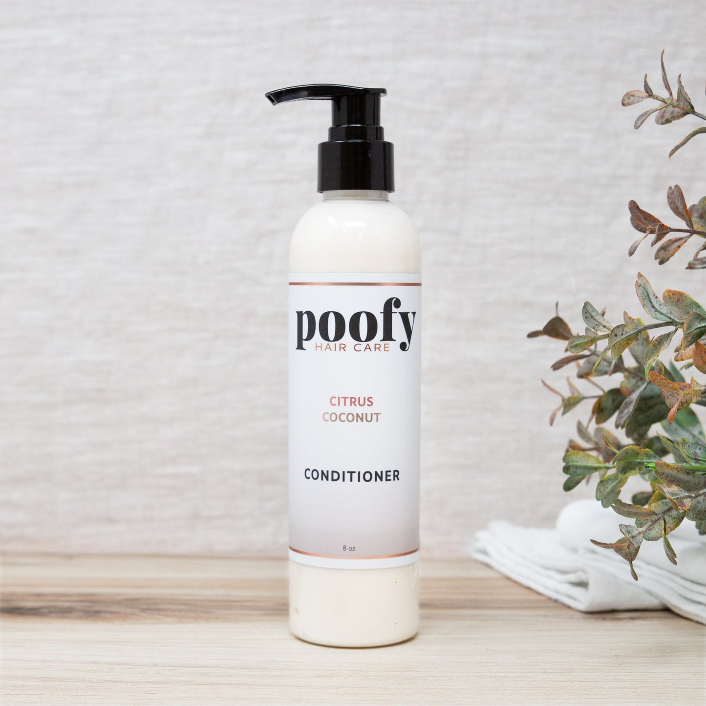 Citrus Coconut Conditioner Hair Conditioner Poofy Organics