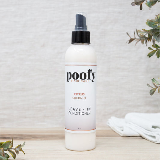 Citrus Coconut Hydrating Leave-In Conditioner Poofy Organics