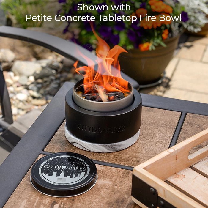 Portable Soy Wax Bonfire Fire Pit City Bonfire