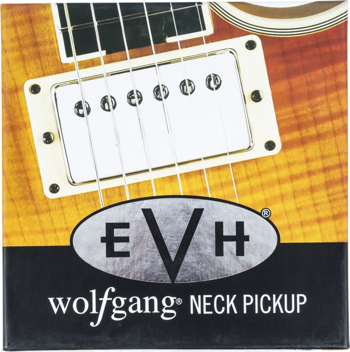 EVH Wolfgang Neck Humbucker Pickup Chrome Guitar Pickup
