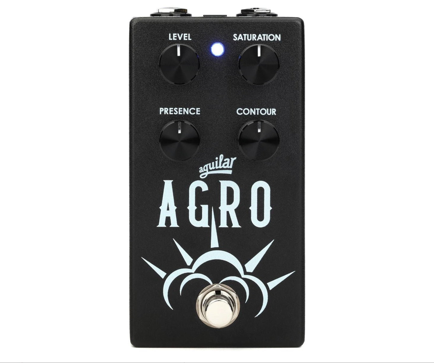 Bass Overdrive Analog Pedal with Level and Contour Controls Aguilar AGRO V2