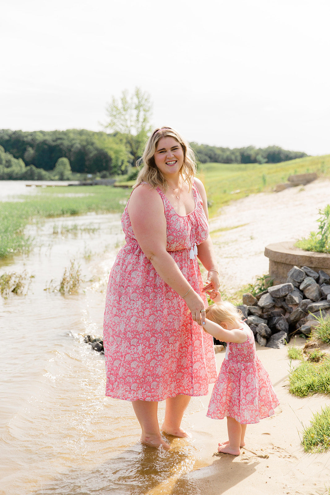 Kiley Watermelon Sorbet Tank Dress Carla Kiley Collection