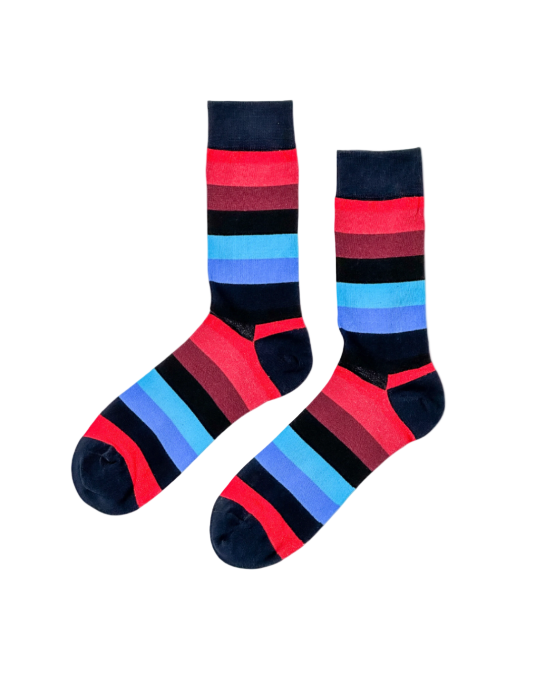 Classic Contrast Bold Wearable Socks ModSoles