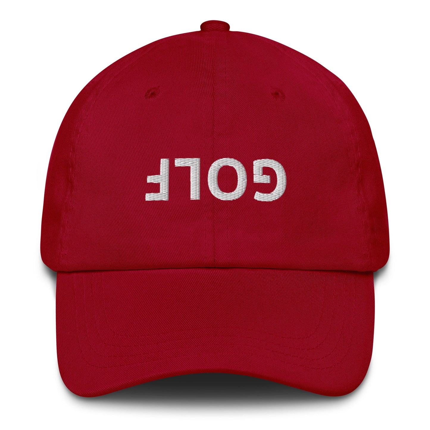 Upside Down Golf Dad Hat
