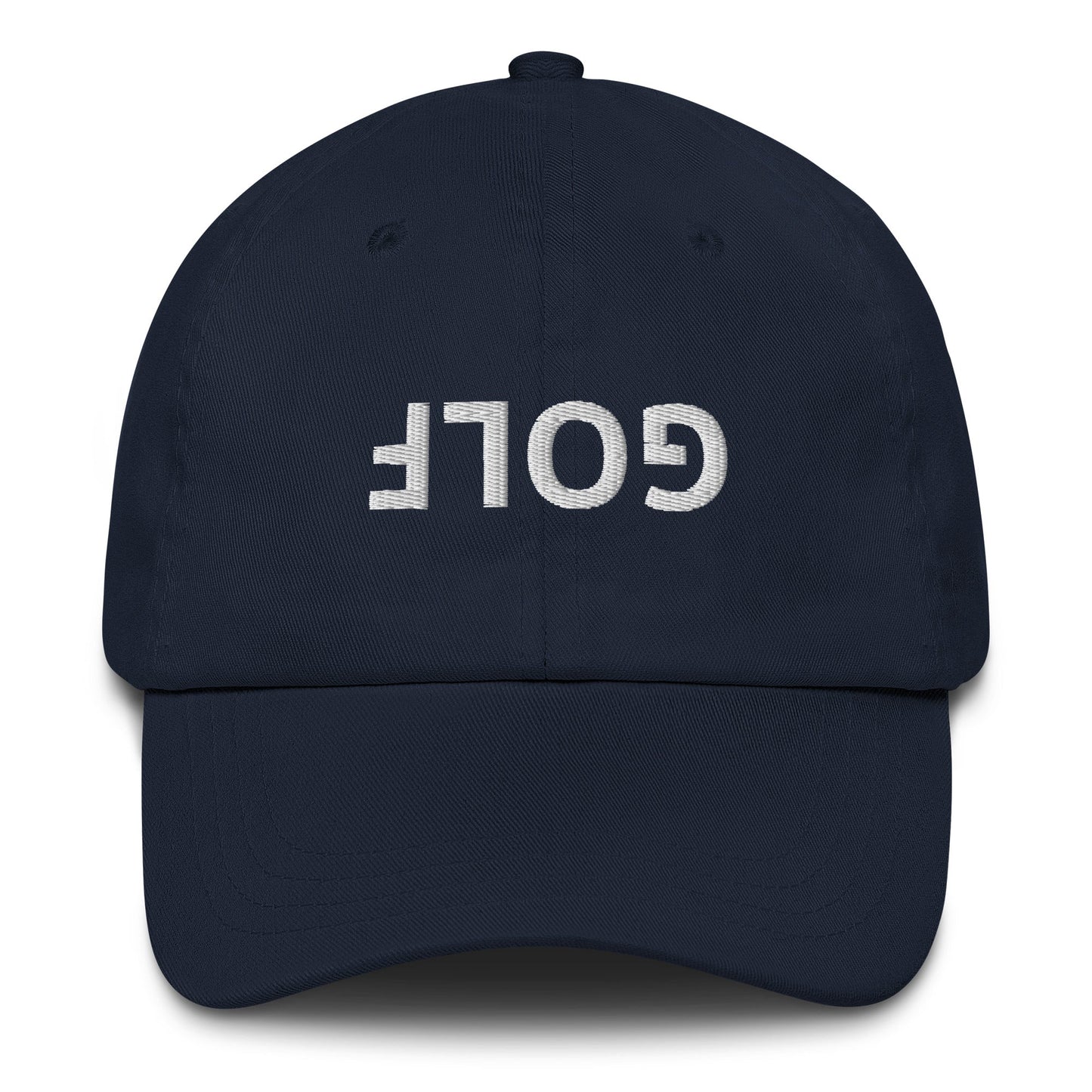 Upside Down Golf Dad Hat