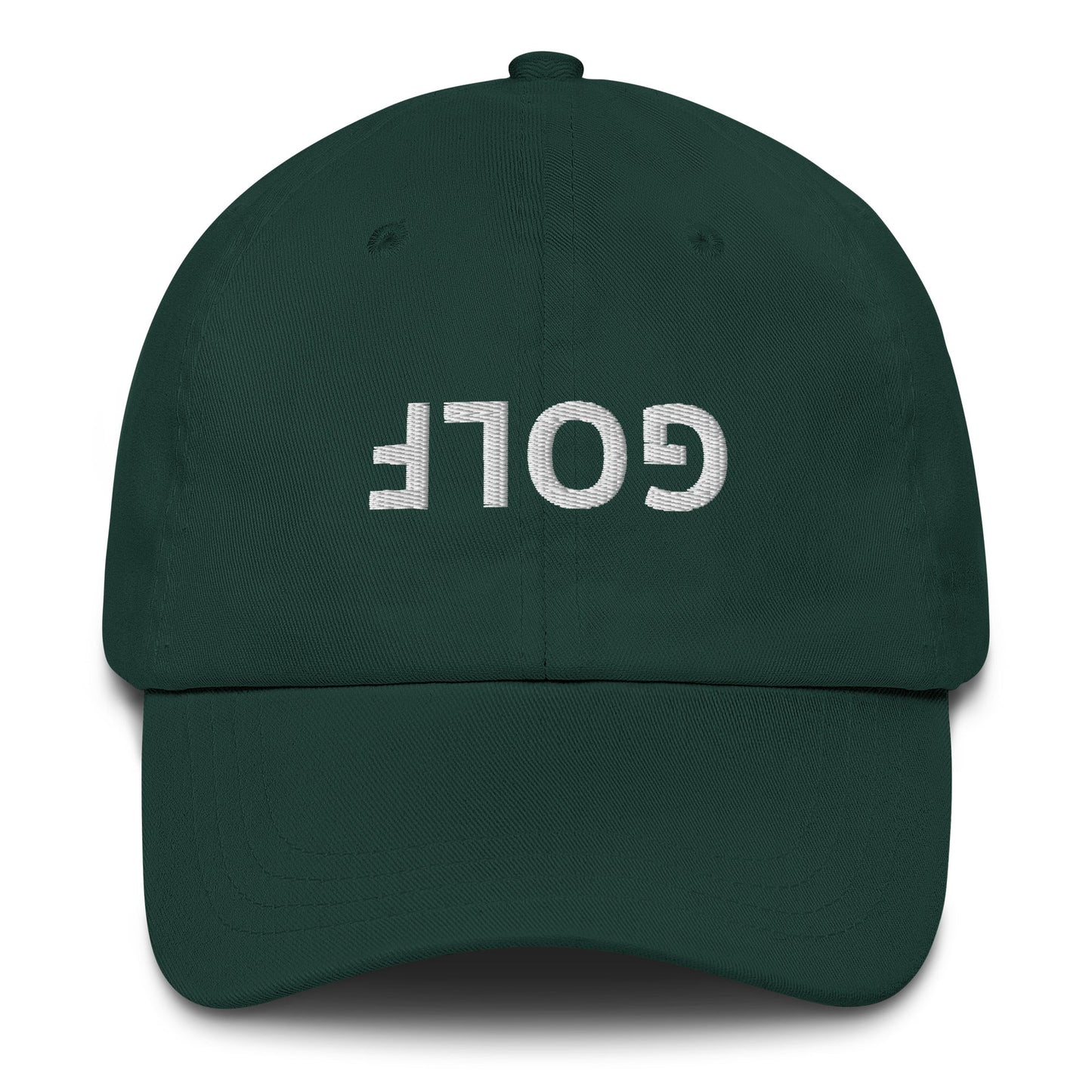 Upside Down Golf Dad Hat