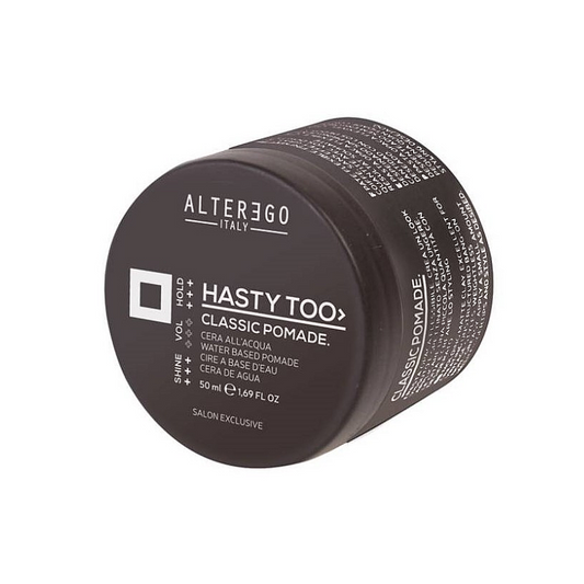 Classic Pomade Water Based 1.69oz Hair Styling Pomade Alter Ego Italy
