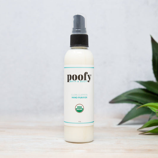 Hand Purifier Organic 4oz Clean Clappers