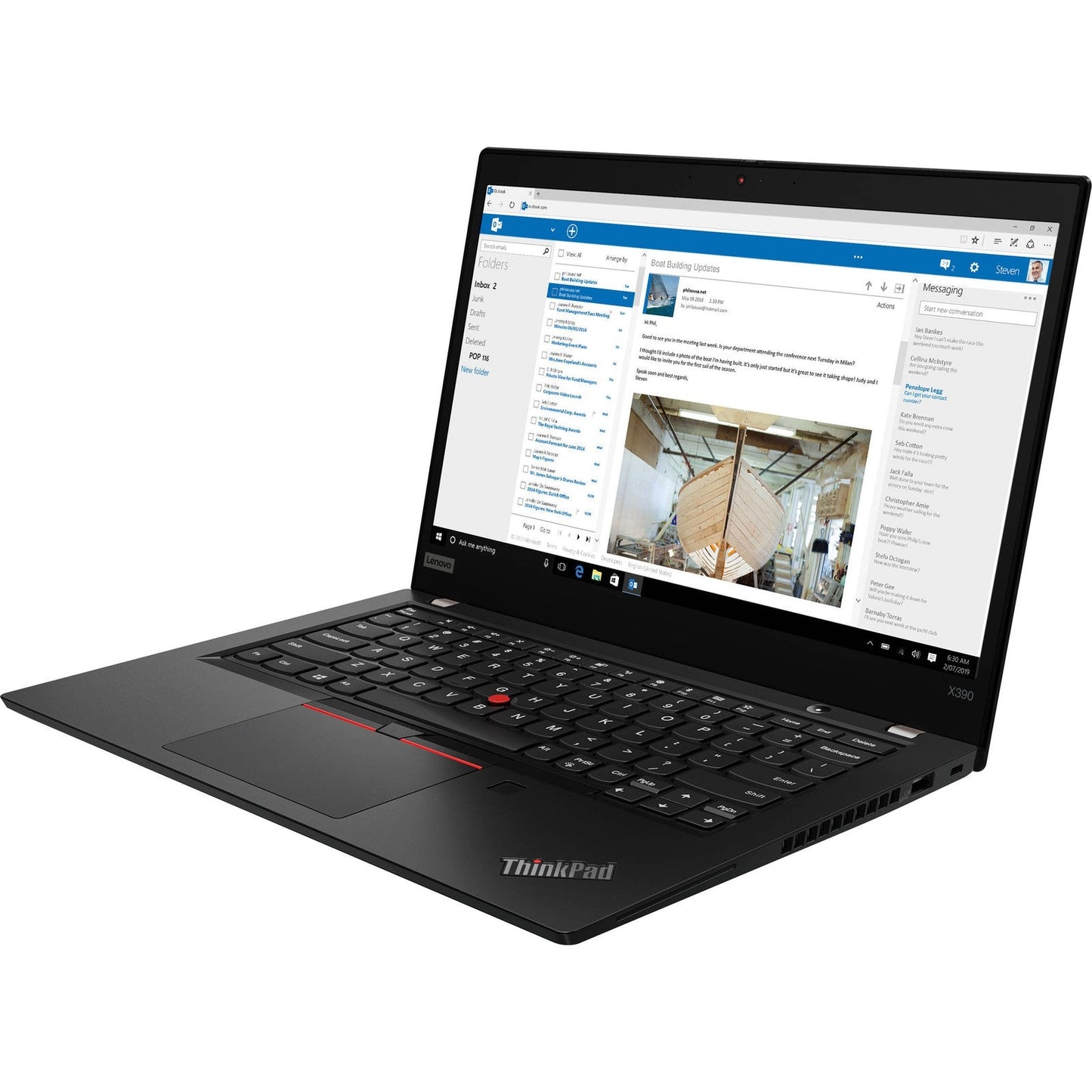 Lenovo 13 Inch ThinkPad X390  i7‑ 16 GB/512 GB SSD - Windows 10