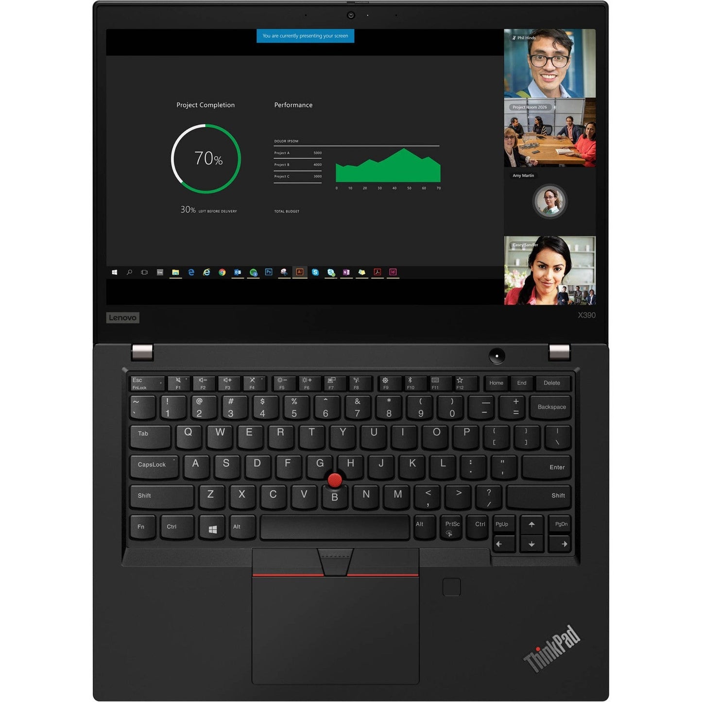 Lenovo 13 Inch ThinkPad X390  i7‑ 16 GB/512 GB SSD - Windows 10