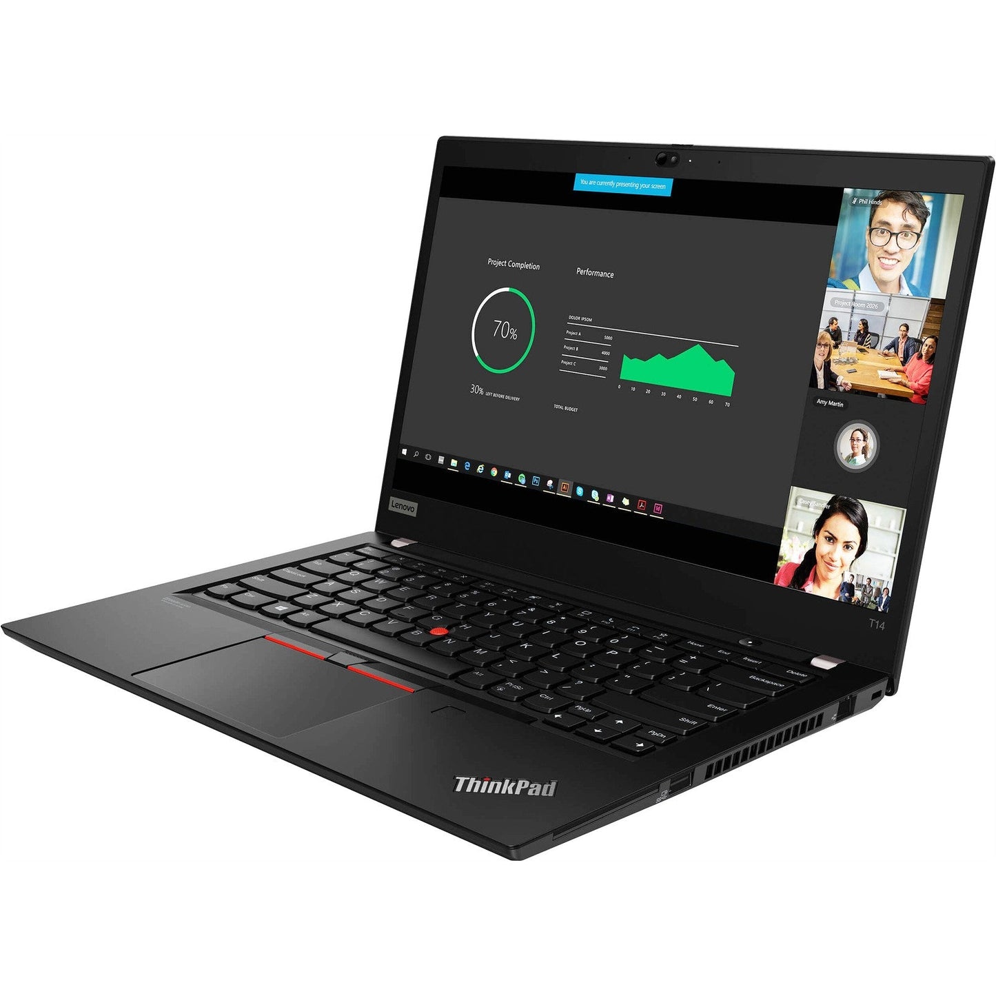 Lenovo ThinkPad T14 G2 Intel Core i5‑1145G7 16 GB/256 GB SSD Windows 10