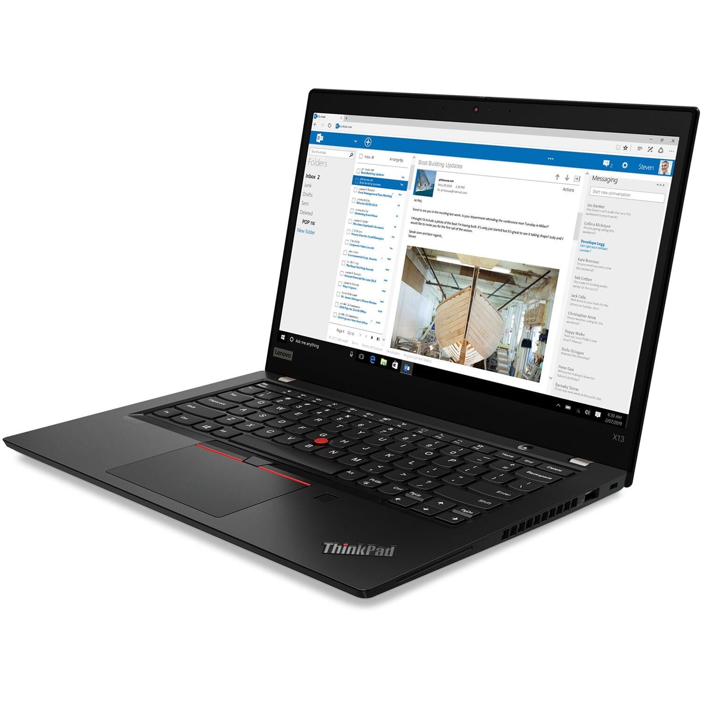 Lenovo 13 Inch ThinkPad X13 Gen 2 Touchscreen 16 GB RAM 256 GB SSD
