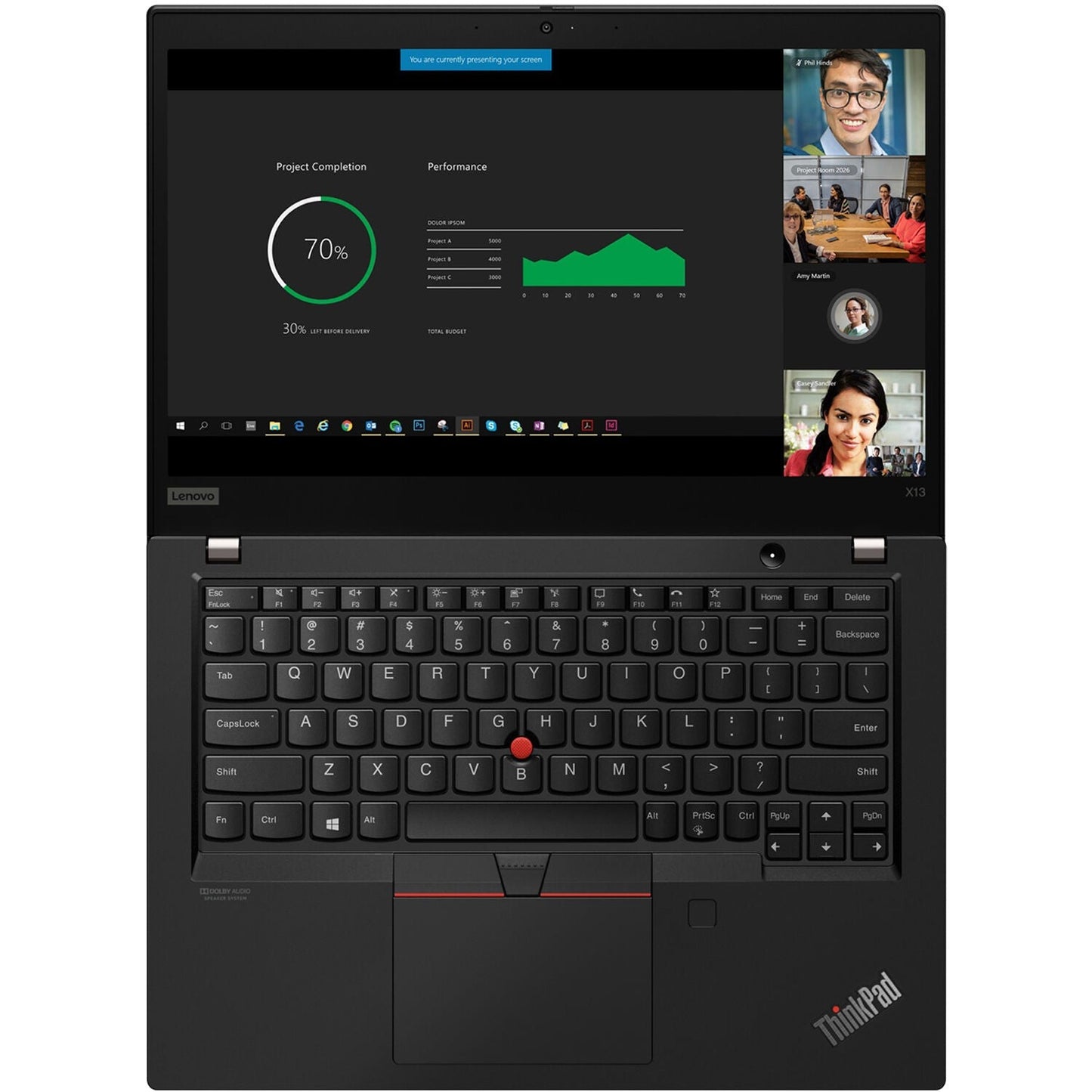 Lenovo 13 Inch ThinkPad X13 Gen 2 Touchscreen 16 GB RAM 256 GB SSD